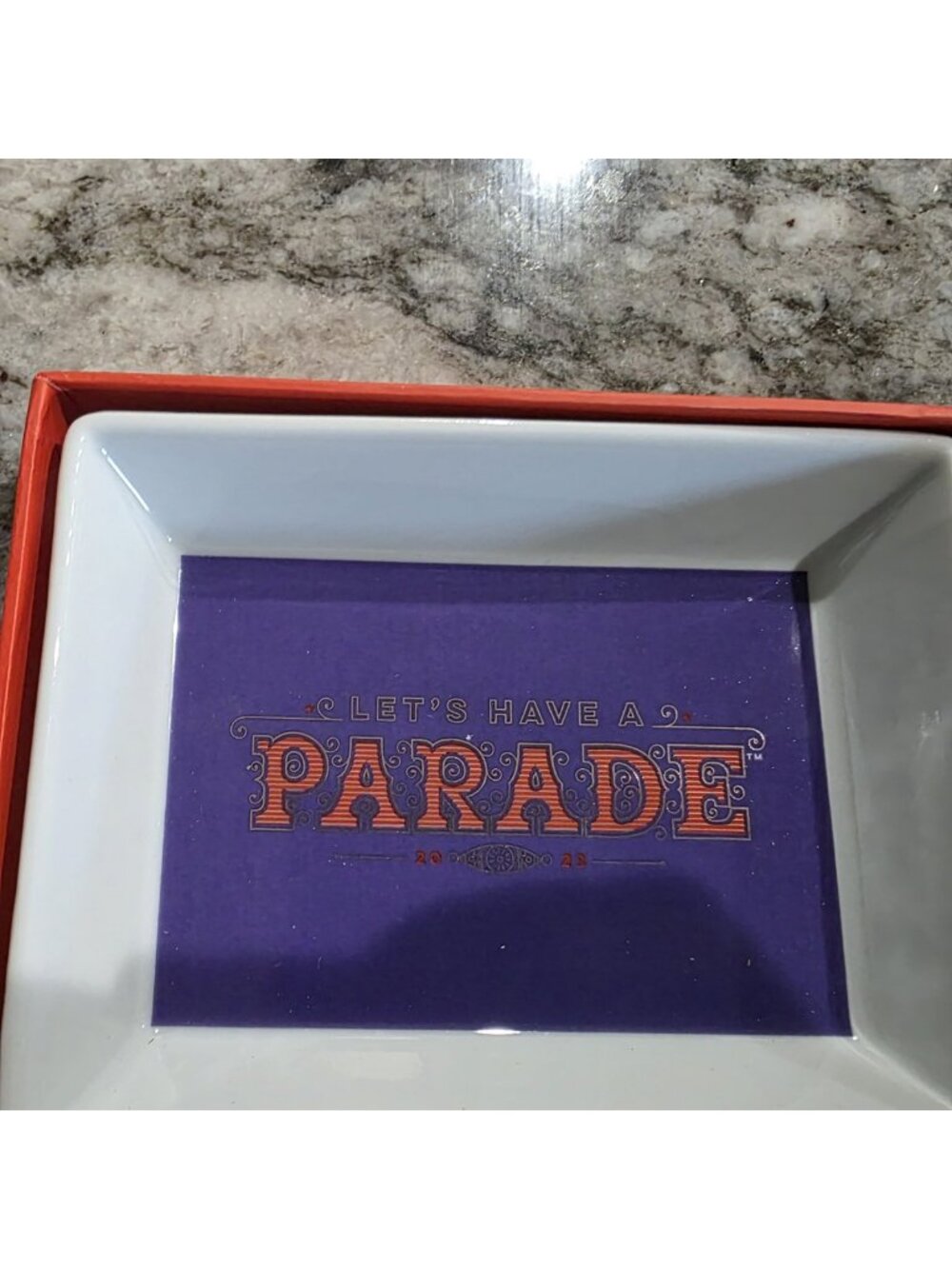 Macy's Thanksgiving Day Parade 2023 Collectible Tray Rosanna Set of 2 NIB